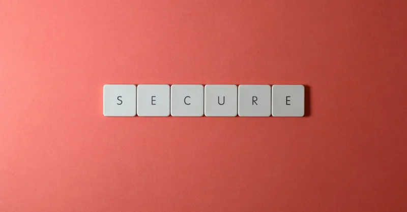 A close-up of the word 